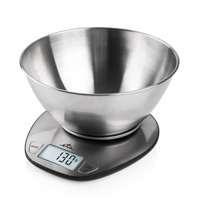 Svari ETA | Kitchen scale | ETA677890000 Dori | Maximum weight (capacity) 5 kg | Graduation 1 g | Display type LCD | Stainless steel