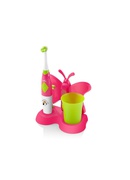 Birste ETA Toothbrush with water cup and holder Sonetic  ETA129490070 Battery operated For kids Number of brush heads included 2 Number of teeth brushing modes 2 Pink