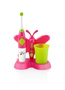 Birste ETA Toothbrush with water cup and holder Sonetic  ETA129490070 Battery operated For kids Number of brush heads included 2 Number of teeth brushing modes 2 Pink Hover