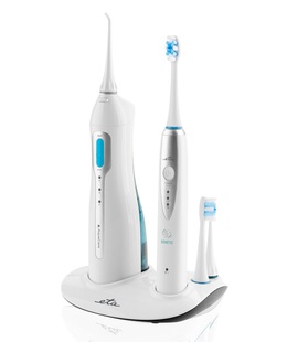 Birste ETA | Oral care centre  (sonic toothbrush+oral irrigator) | ETA 2707 90000 | Rechargeable | For adults | Number of brush heads included 3 | Number of teeth brushing modes 3 | Sonic technology | White  Hover
