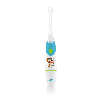 Birste ETA | SONETIC Toothbrush | ETA071090000 | Rechargeable | For kids | Number of brush heads included 2 | Number of teeth brushing modes Does not apply | Sonic technology | White/Light blue