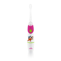 Birste ETA | SONETIC Toothbrush | ETA071090010 | Battery operated | For kids | Number of brush heads included 2 | Number of teeth brushing modes Does not apply | Sonic technology | White/ pink