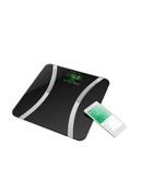 Svari ETA Vital Body Personal scale ETA678090000 Body analyzer Maximum weight (capacity) 180 kg Accuracy 100 g Body Mass Index (BMI) measuring Black