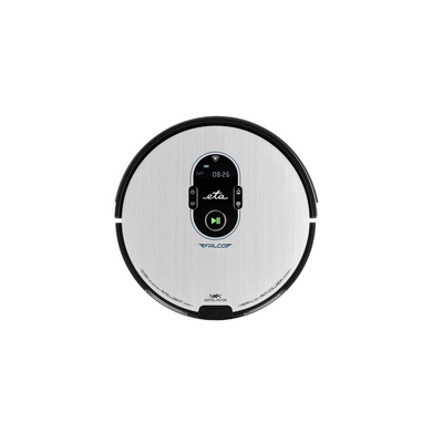  ETA | Vacuum cleaner | Falco Smart ETA251590000 | Wet&Dry | Operating time (max) 120 min | Lithium Ion | 2400 mAh | Dust capacity 0.6 L | Silver/Black | Battery warranty 24 month(s)