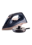  ETA | Iron | Kiara ETA127690000 | Cordless Steam Iron | 2200 W | Water tank capacity 220 ml | Continuous steam 40 g/min | Steam boost performance 90 g/min | Black