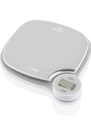 Svari ETA | Kitchen scale | ETA477090000 ECOlogic | Graduation 1 g | Display type LCD | Stainless Steel  Hover