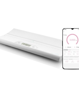 Svari ETA Baby Scale | ETA730690000 MIMI | Maximum weight (capacity) 20 kg | Accuracy 5 g | White  Hover