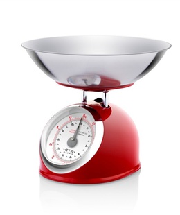 ETA | Kitchen scale | ETA577790030 Storio | Maximum weight (capacity) 5 kg | Graduation 25 g | Red  Hover