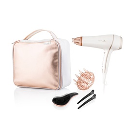 Fēns ETA | Hair Dryer | ETA732090010 Fenite gift set | 2400 W | Number of temperature settings 3 | Ionic function | Diffuser nozzle | White/Pink