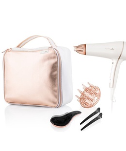 Fēns ETA | Hair Dryer | ETA732090010 Fenite gift set | 2400 W | Number of temperature settings 3 | Ionic function | Diffuser nozzle | White/Pink  Hover