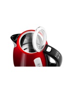 Tējkanna ETA | Kettle | Ela Digi ETA959890010 | Electric | 2200 W | 1.7 L | Stainless steel | 360° rotational base | Red Hover