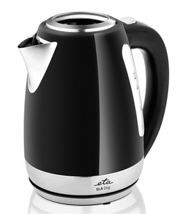 Tējkanna ETA | Kettle | Ela Digi ETA959890020 | Electric | 2200 W | 1.7 L | Stainless steel | 360° rotational base | Black  Hover