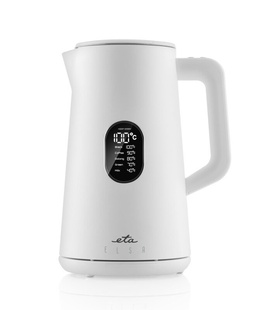 Tējkanna ETA | Kettle | Elsa ETA559790010 | Electric | 1800 W | 1.5 L | Stainless steel | 360° rotational base | White  Hover