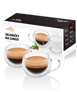  ETA | Lungo cups | ETA518091010 | For coffee | 2 pc(s) | Dishwasher proof | Glass  Hover