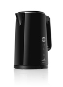 Tējkanna ETA | Kettle | ETA559590000 Emma | Electric | 2200 W | 1.5 L | Stainless steel | 360° rotational base | Black