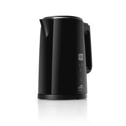 Tējkanna ETA | Kettle | ETA559590000 Emma | Electric | 2200 W | 1.5 L | Stainless steel | 360° rotational base | Black