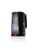 Tējkanna ETA | Kettle | ETA559590000 Emma | Electric | 2200 W | 1.5 L | Stainless steel | 360° rotational base | Black Hover