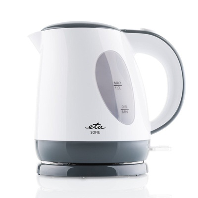 Tējkanna ETA Kettle | ETA560490000 SOFIE | Electric | 2200 W | 1 L | Plastic | 360° rotational base | White