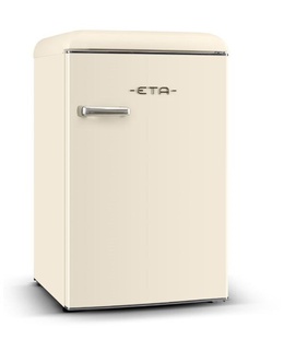  ETA | Refrigerator | ETA253590040E Storio retro | Energy efficiency class E | Free standing | Larder | Height 90 cm | Fridge net capacity 92 L | Freezer net capacity 18 L | 38 dB | Beige  Hover