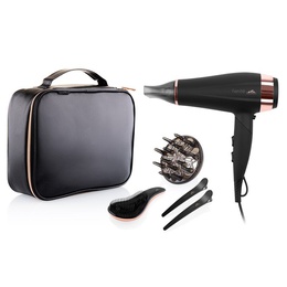 Fēns ETA | Hair Care Gift Set | ETA732090020 Fenité | 2200 W | Number of temperature settings 3 | Ionic function | Diffuser nozzle | Black Edition