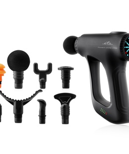 Masažieris ETA Massage Gun | ETA266090000 PowerCare Pro | Number of massage zones 3 | Number of power levels 10 | Black  Hover