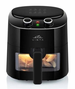  ETA | Hot air fryer | ETA016890000 Vista | Power 1300 W | Capacity 4.3 L | Hot air technology | Black  Hover