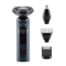  ETA Shaver | Lucas ETA434390000 | Operating time (max) 50 min | Lithium Ion | Black