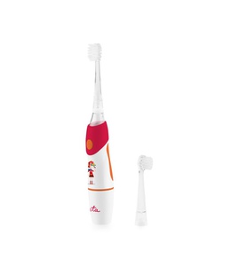 Birste ETA Toothbrush | Sonetic ETA071090030 | Battery operated | For kids | Number of brush heads included 2 | Number of teeth brushing modes 1 | Red/White  Hover