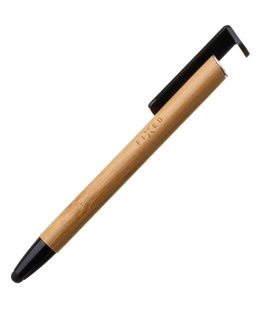  Fixed | Pen With Stylus and Stand | 3 in 1 | Pencil | Stylus for capacitive displays; Stand for phones and tablets | Bamboo  Hover