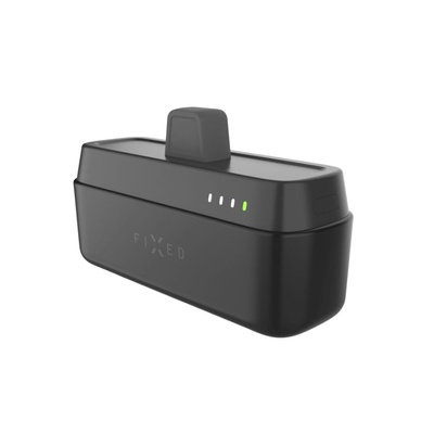  Fixed | Zen 5 Plug-in 20W Powerbank | FIXZEN-5PL-BK | 5000 mAh | USB-C: DC 5V/3A