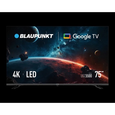 Televizors Blaupunkt LED TV | 75UGC5500S | 75 | Smart TV | Google TV | UHD | Black