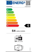 Televizors Blaupunkt QLED TV | 43QBG6000S | 43 | Smart TV | Google TV | Black