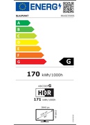 Televizors Blaupunkt LED TV | 86UGC5500S | 86 | Smart TV | Google TV | UHD | Black