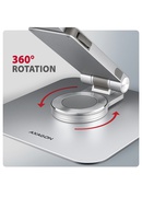  AXAGON Desk Mount | STND-LR stand with 360° rotation for laptops and tablets | Adjustable Height Hover