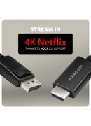 AXAGON Active cable RVD-HI20C2 | DisplayPort to HDMI | 1.8 m Hover