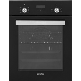 Cepeškrāsnis Simfer Oven | 4207DERSP.1 | 47 L | Multifunctional | Manual | Pop-up knobs | Height 59.5 cm | Width 45 cm | Black