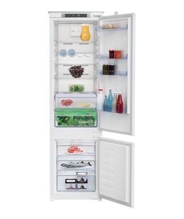  BEKO Refrigerator | BCNA306E42SN | Energy efficiency class E | Built-in | Combi | Height 193.5 cm | No Frost system | Fridge net capacity 215 L | Freezer net capacity 69 L | Display | 37 dB | White  Hover