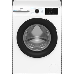 Veļas mazgājamā  mašīna BEKO Washing Machine | BM3WFSU49415WB | Energy efficiency class A | Front loading | Washing capacity 9 kg | 1400 RPM | Depth 55 cm | Width 60 cm | Display | Digital | Steam function | White