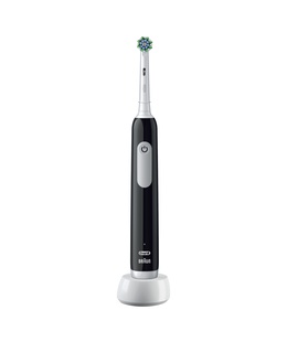 Birste Oral-B | Electric Toothbrush | Pro Series 1 Cross Action | Rechargeable | For adults | Number of brush heads included 1 | Number of teeth brushing modes 3 | Black  Hover