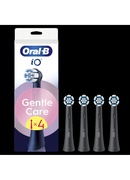 Oral-B Replaceable toothbrush heads | iO GentleCare | Heads | For adults | Number of brush heads included 4 | Black