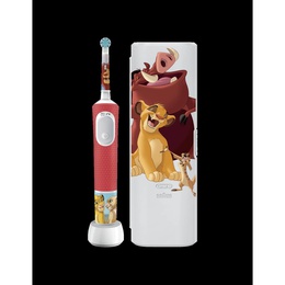 Birste Braun | Electric Toothbrush | Vitality PRO Kids 3+ Lion King | Rechargeable | For children | Number of brush heads included 1 | Number of teeth brushing modes 2