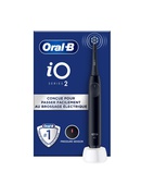 Birste Oral-B Electric Toothbrush with Pressure sensor | iO2 | Rechargeable | For adults | Number of brush heads included 1 | Number of teeth brushing modes 3 | Black Hover