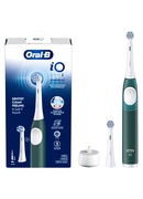 Birste Oral-B Electric Toothbrush with Pressure sensor | iO2 | Rechargeable | For adults | Number of brush heads included 2 | Number of teeth brushing modes 3 | Forest Green Hover
