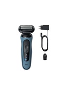  Braun Shaver | Series 5 52-A1000s | Operating time (max) 50 min | Wet & Dry | Lithium Ion | Blue/Black