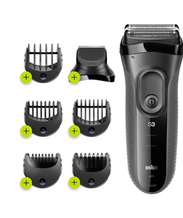  Braun Shave&Style Shaver | 3000BT Series 3 | Operating time (max) 45 min | NiMH | Black  Hover