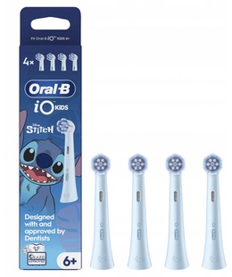 Birste Oral-B Replacement brush heads | iO kids Refills Stitch | Heads | For kids | Number of brush heads included 4  Hover