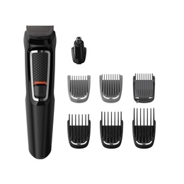  Philips | 8-in-1 Face and Hair trimmer | MG3730/15 | Cordless | Black