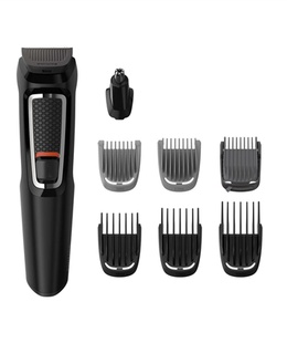  Philips | 8-in-1 Face and Hair trimmer | MG3730/15 | Cordless | Black  Hover