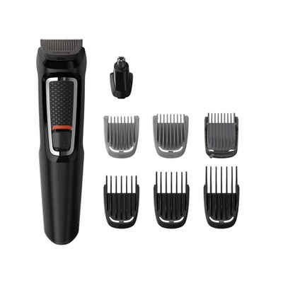  Philips | 8-in-1 Face and Hair trimmer | MG3730/15 | Cordless | Black