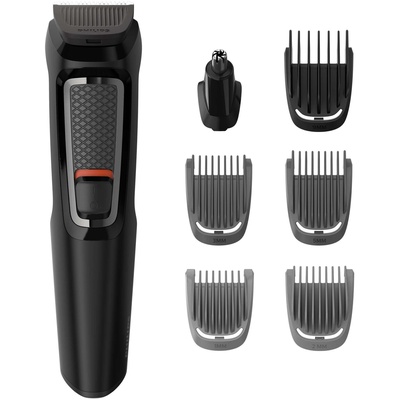  Philips | Face and Hair Trimmer | MG3740/15 9-in-1 | Cordless | Black